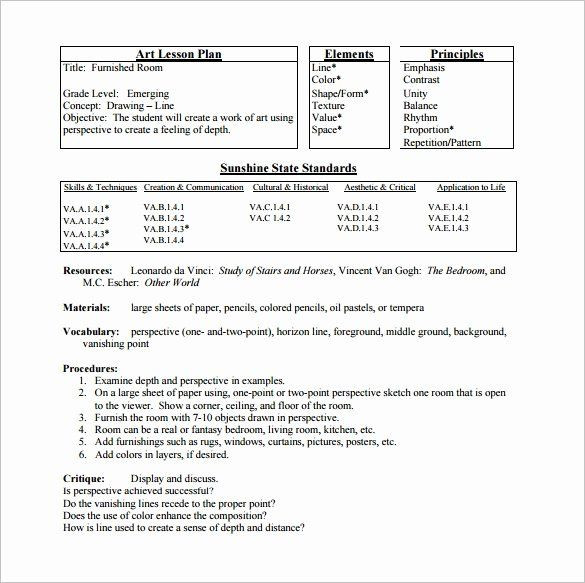 20 4th Grade Lesson Plan Template