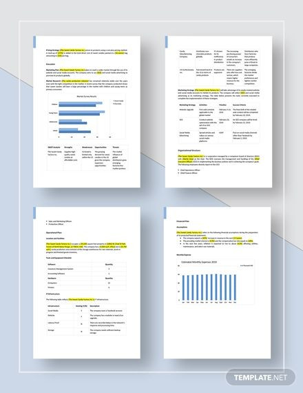Apple Pages Business Plan Template Factory Business Plan Template Word Doc