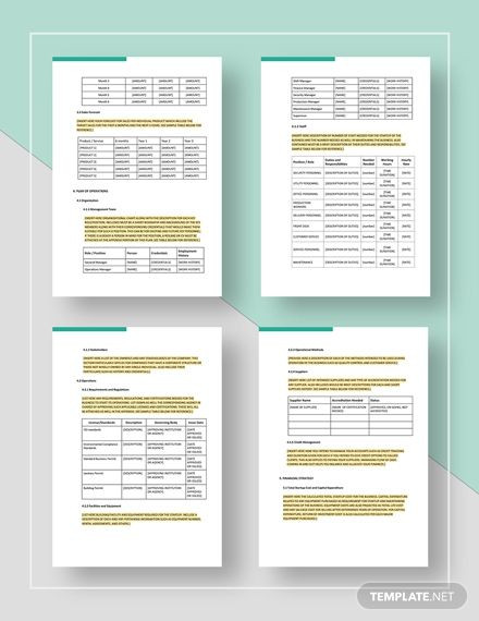 Apple Pages Business Plan Template Startup Business Plan Template Word Doc