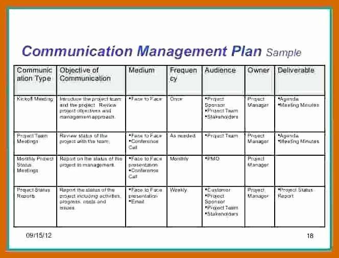 Communication Action Plan Template Project Management Munication Plan Template Awesome 1 2