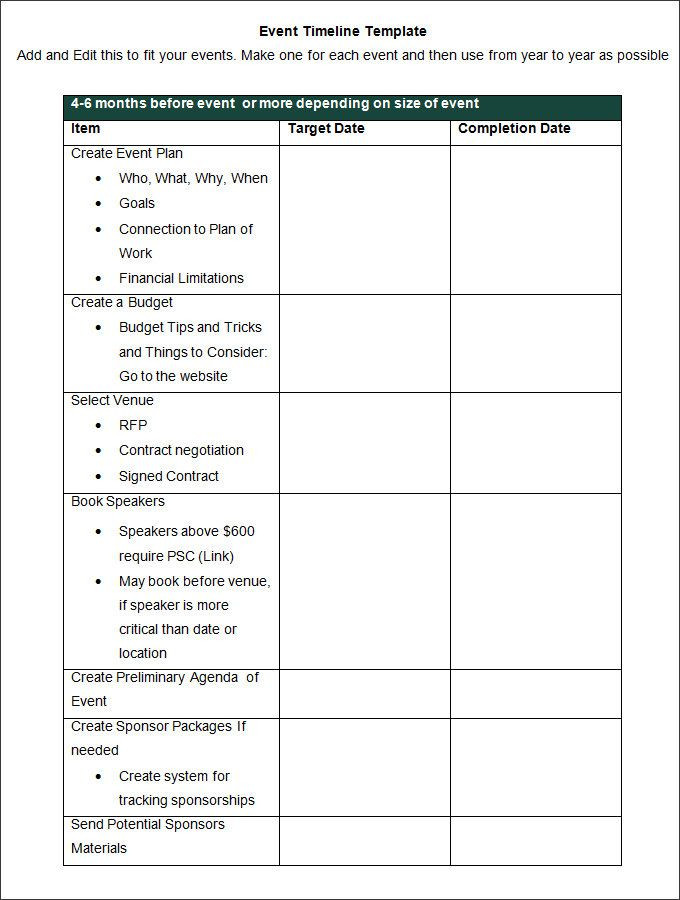 Conference Planning Template Checklist Free Word Pdf Ppt format Download