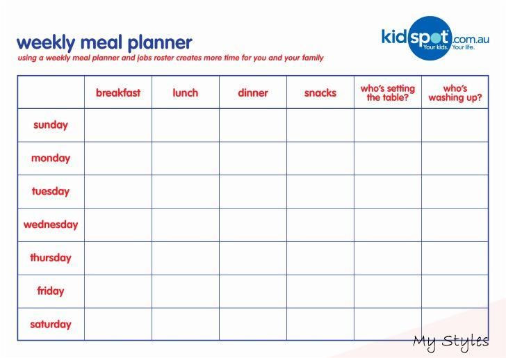 Create A Meal Plan Template Oct 21 2019 Weekly Meal Planner Template Word Luxury Meal