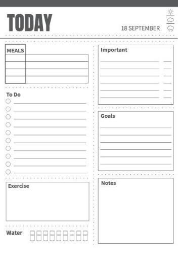 Custom Day Planner Template Pin On Printable Daily Planner Template Diy