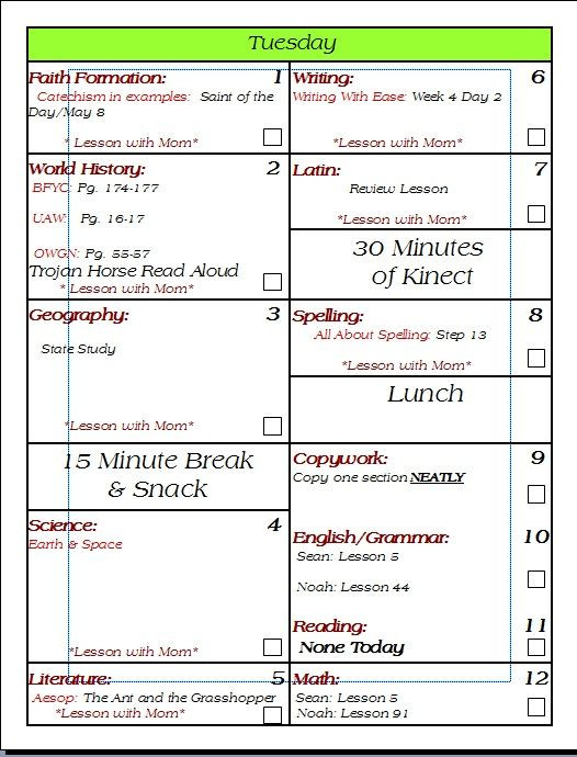 Daily 5 Lesson Plan Template Pin by Kim Major On Homeschool