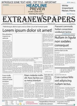 Daily Planet Newspaper Template Free Pin by Eurypterus Trilobite On Newspaper Templates