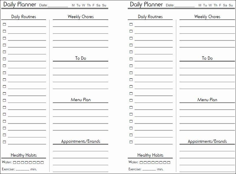 Daily Work Planner Template Daily Work Planner Template Luxury 28 Ap Work organizers