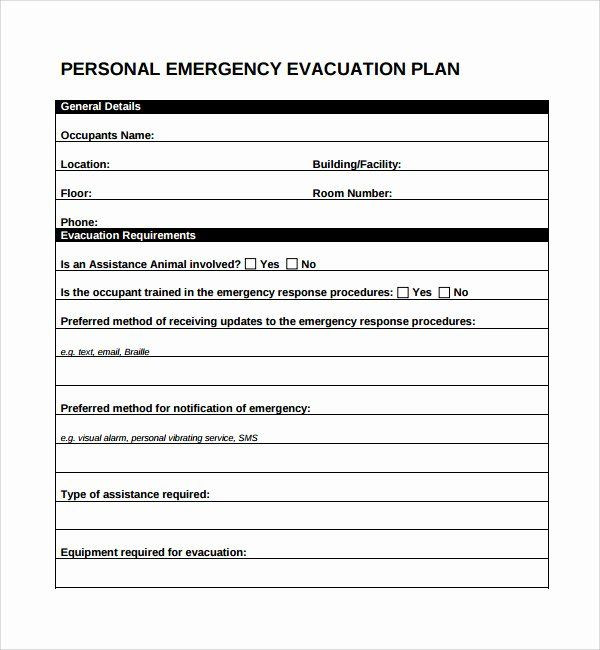 20 Daycare Emergency Preparedness Plan Template