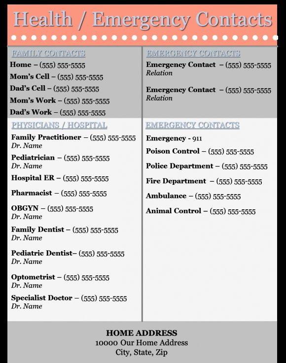 Daycare Emergency Preparedness Plan Template Hospital Emergency Preparedness Plan Template Best