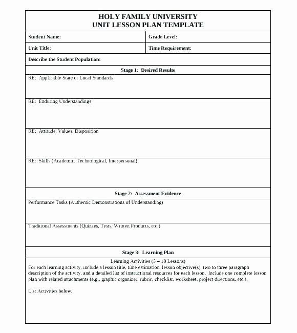 Elementary School Lesson Plans Template Elementary School Lesson Plans Template Fresh Elementary