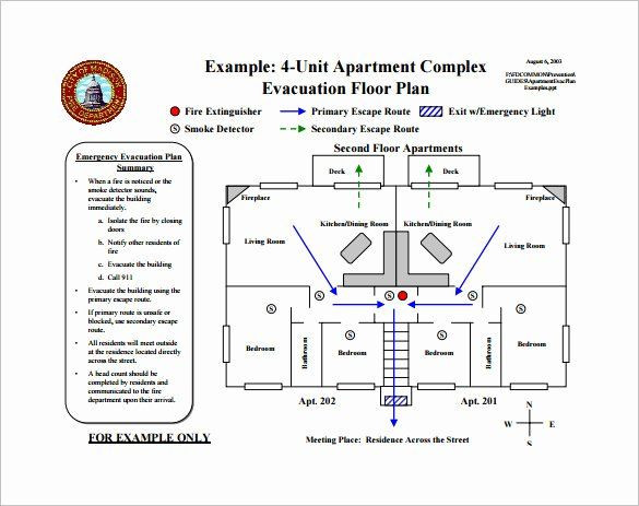 Evacuation Floor Plan Template Fire Escape Plan Template Elegant Emergency Evacuation Plan