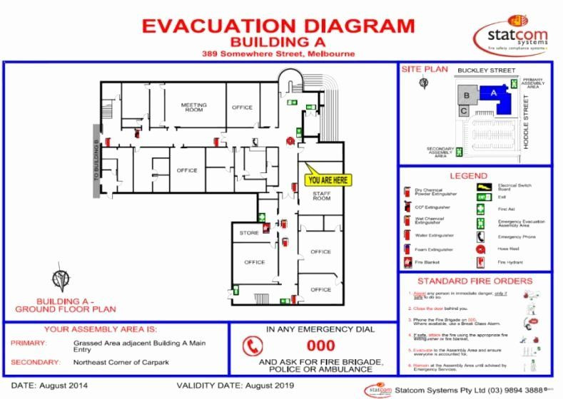 Evacuation Floor Plan Template Fire Evacuation Plan Template Awesome Home Emergency