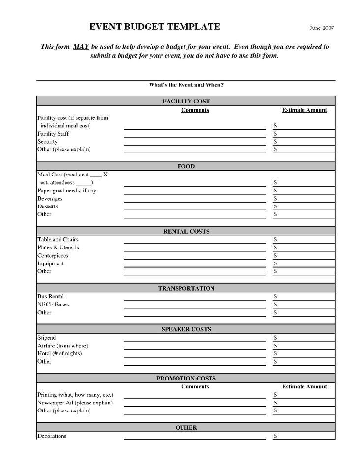 Event Planning Document Template Pin On event Planing