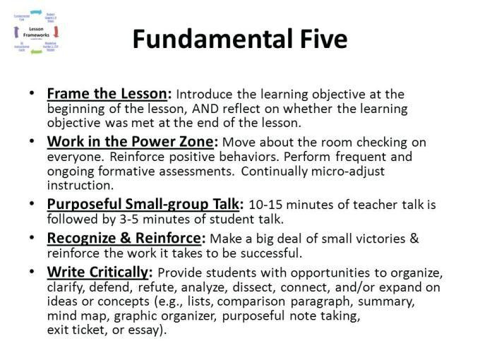 Fundamental Five Lesson Plan Template Fundamental Five Lesson Plan Template Best Fundamental