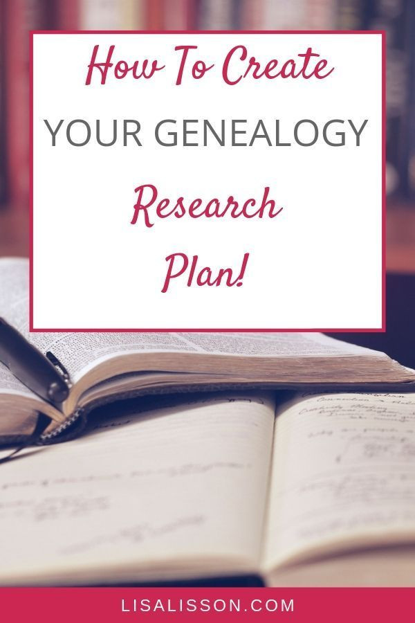 Genealogy Research Plan Template How to Create Your Genealogy Research Plan &amp; why You Should