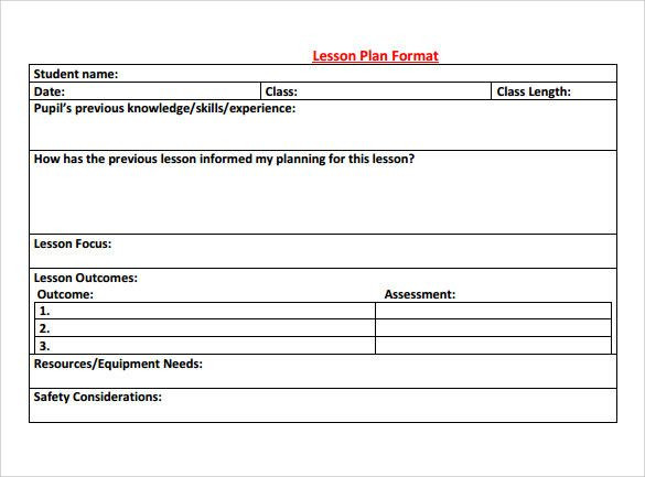 Learning Focused Lesson Plan Template Physical Education Lesson Plans Template Beautiful Sample