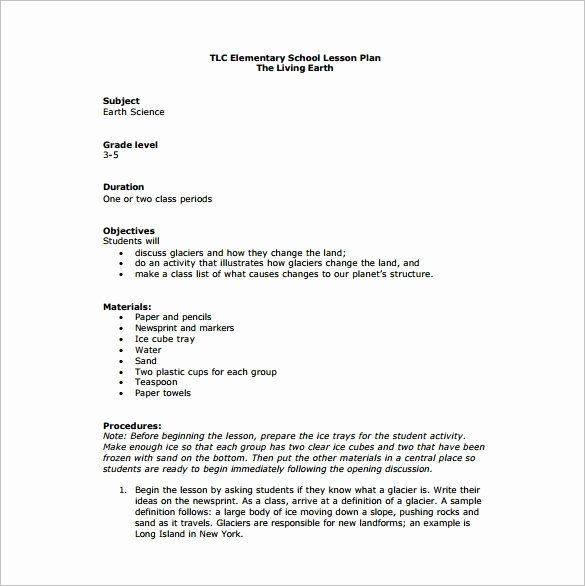 Lesson Plan Template Nyc Elementary Art Lesson Plan Template Beautiful Lesson Plan