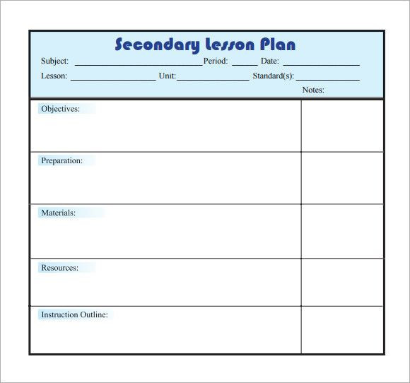 Lesson Plan Template Weekly Simple Weekly Lesson Plan Template Inspirational Sample