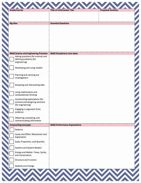 Ngss Lesson Plan Template 21st Century Lesson Plan Template Awesome the Next