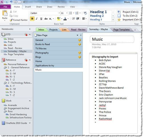 Onenote Lesson Plan Template Gtd Project Planning Template Gtd with Outlook 2010 and