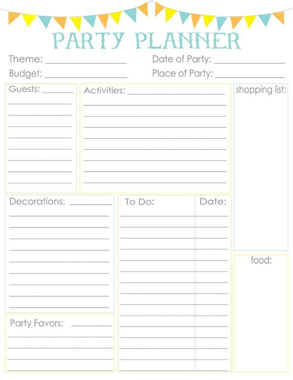 Party Planner Template Pin On Best Halloween Party Ever