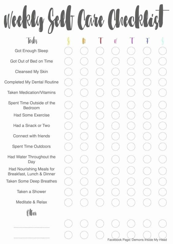 Personal Wellness Plan Template Personal Wellness Plan Template Beautiful these 27 Self Care