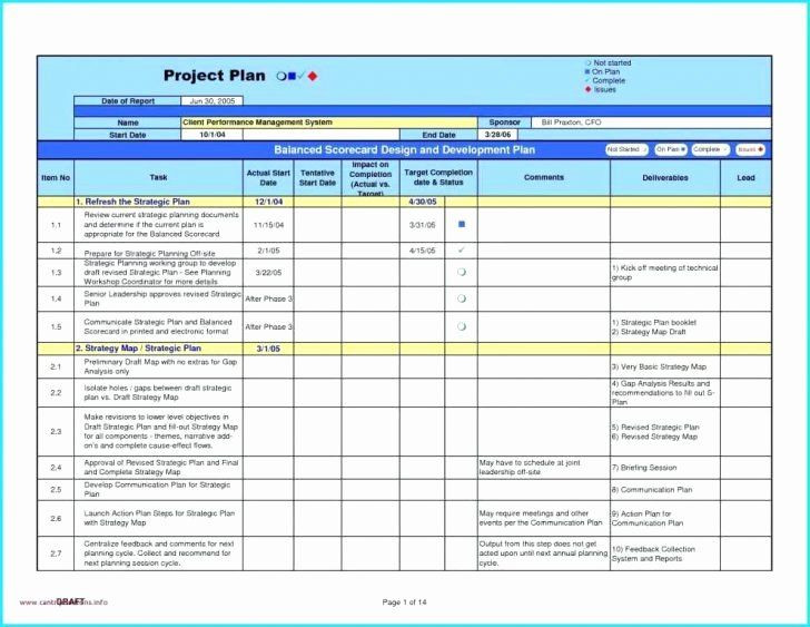 Project Implementation Plan Template Excel software Implementation Plan Template Excel Beautiful