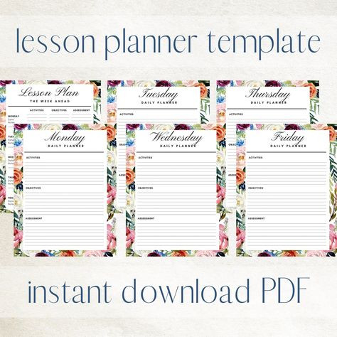 Quad D Lesson Plan Template Oh Baby