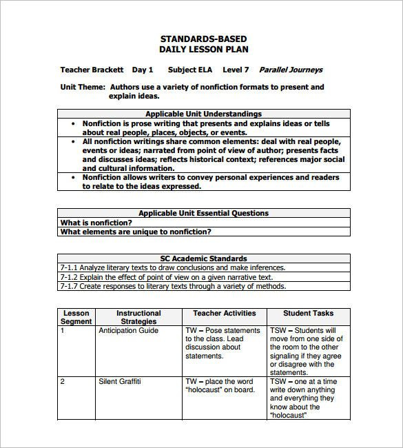 20-reading-recovery-lesson-plan-template