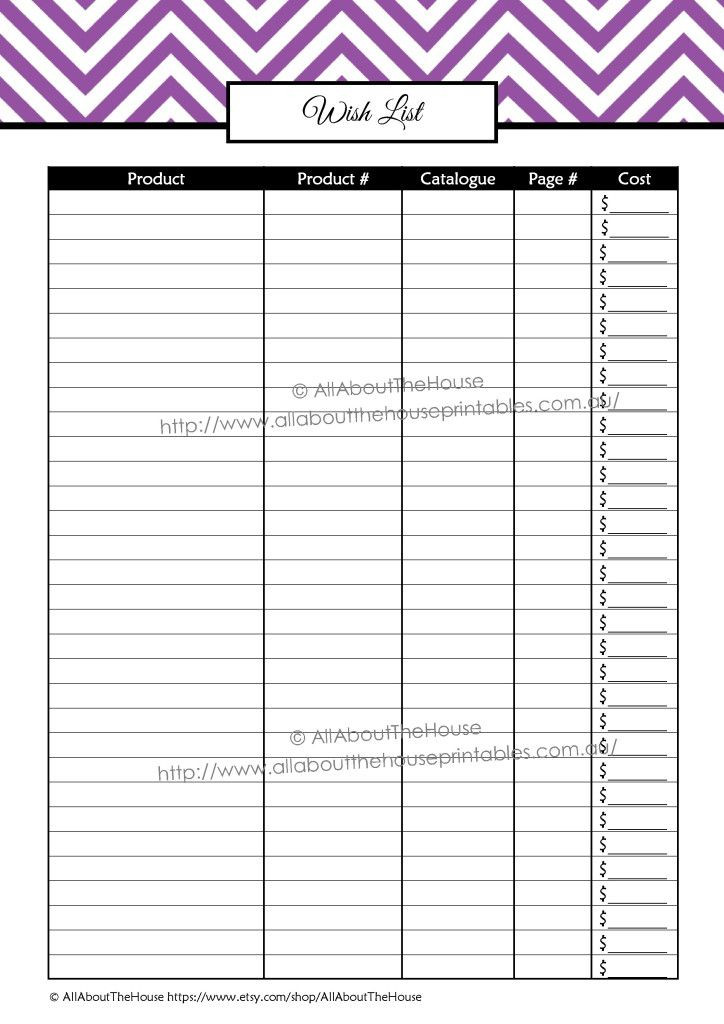Sales Daily Planner Template Printable Direct Sales Planner Editable All About