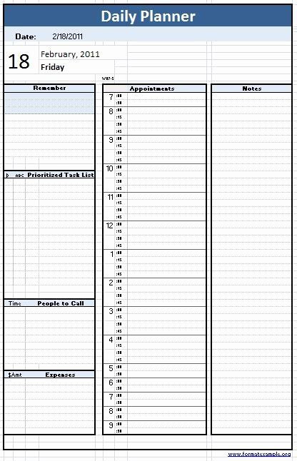 Sales Daily Planner Template Sales Daily Planner Template Unique Daytimer Print Your Own