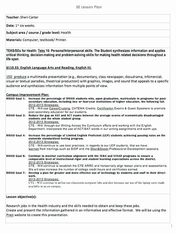 Secondary Lesson Plan Template Secondary Lesson Plan Template Lovely Lesson Plan format