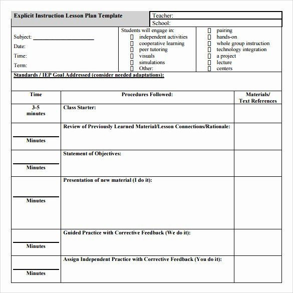 Simple Lesson Plan Template Doc Pin On Business Plan Template for Entrepreneurs