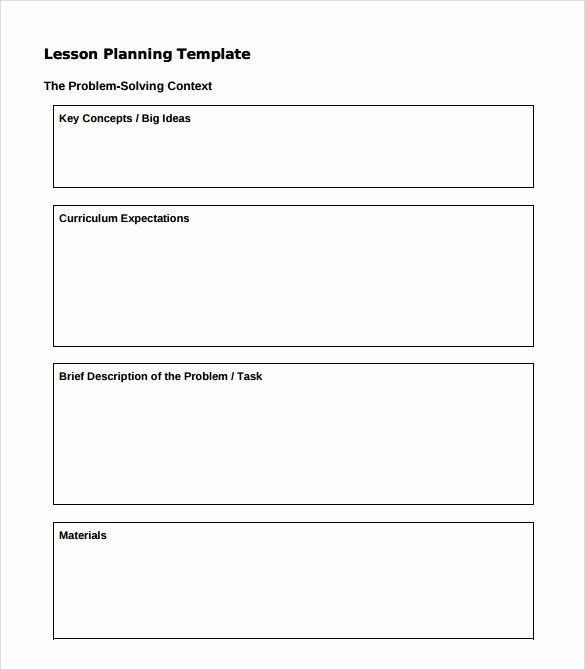 Simple Lesson Plan Template Pdf Daycare Lesson Plan Template Best Best 25 Preschool
