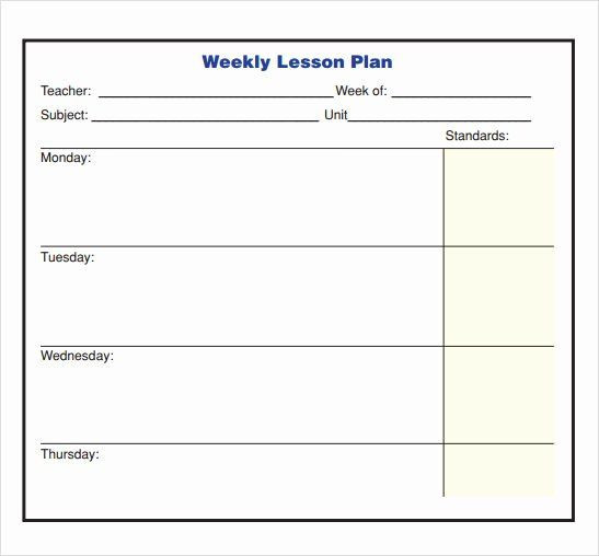 Standards Based Lesson Plan Template Standards Based Lesson Plan Template Inspirational Search