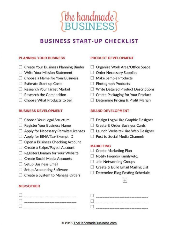Startup Marketing Plan Template Start Your Business On the Right Track with This Free