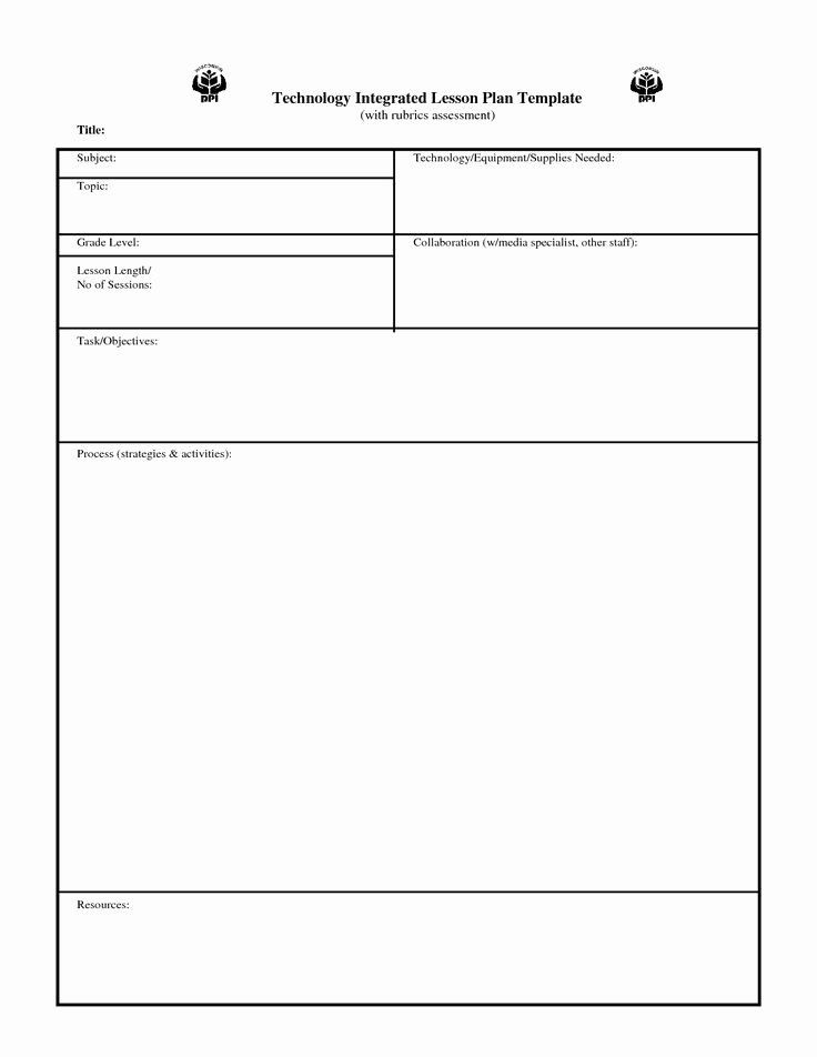 Summer Camp Lesson Plan Template formal Lesson Plans Template Lovely Summer Camp Lesson Plan