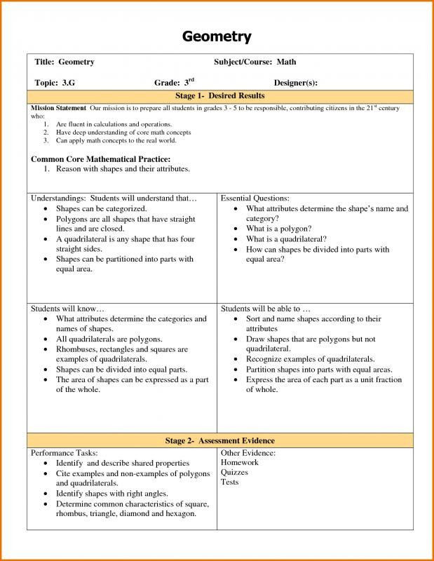 Ubd Lesson Plan Template Word Ubd Lesson Plan Template Lovely Ubd Lesson Plan Template In