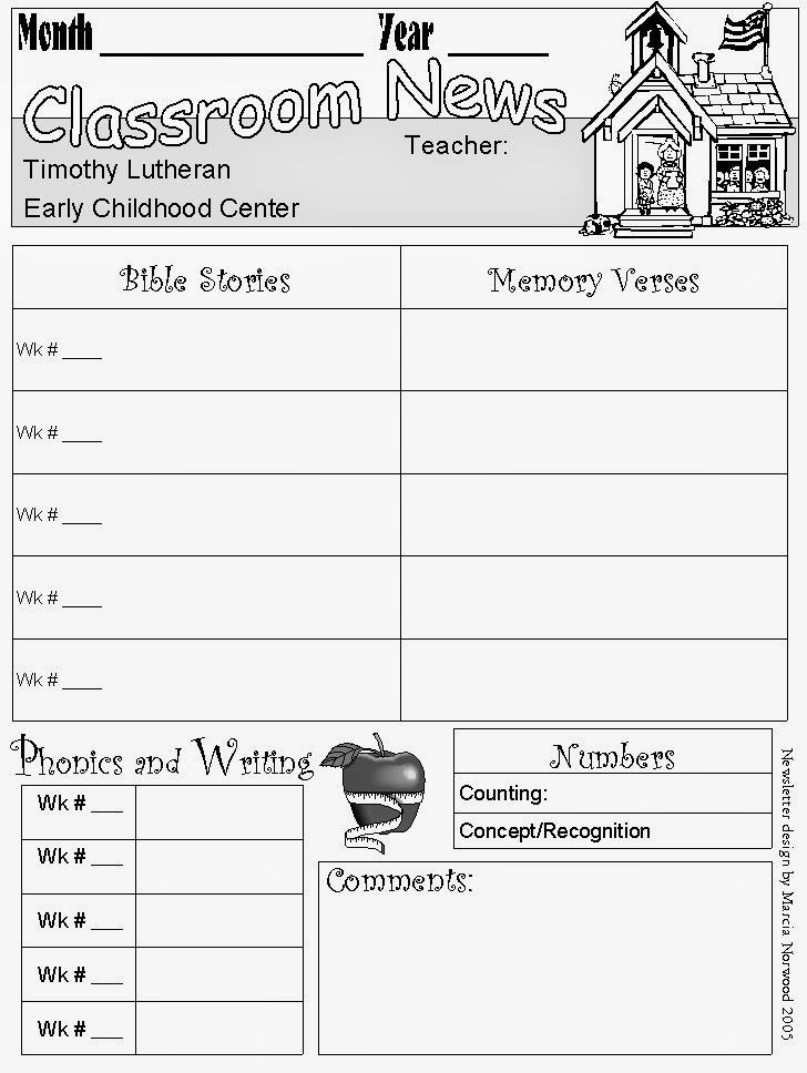 Vpk Lesson Plan Template Tell Me A Story Samples Monthly Preschool Class