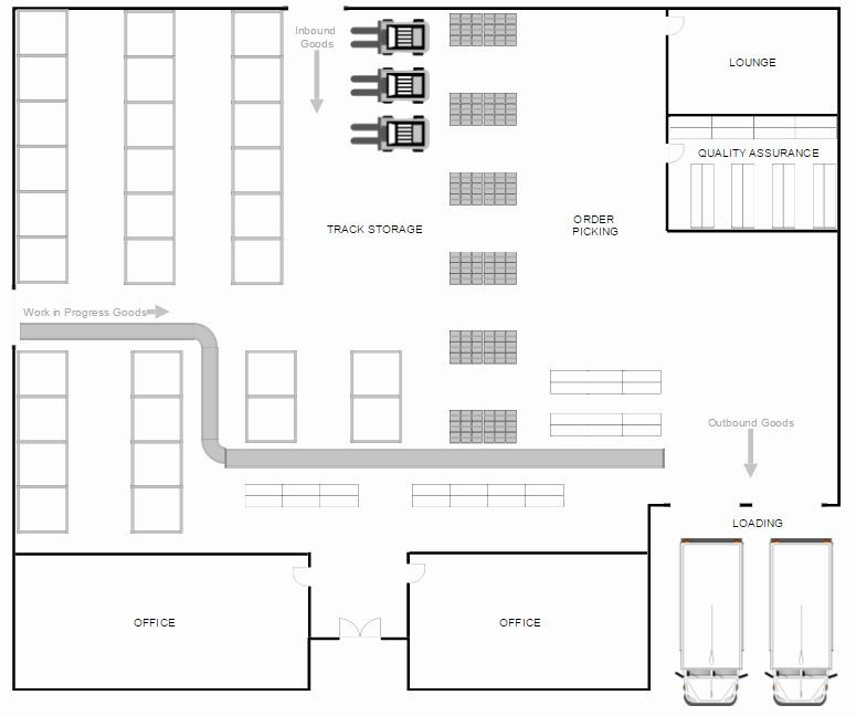 Warehouse Floor Plan Template Powerpoint Floor Plan Template New Warehouse Layout Design