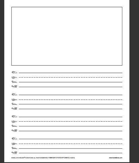 Wilson Fundations Lesson Plan Template Fundations Writing Paper How Do It