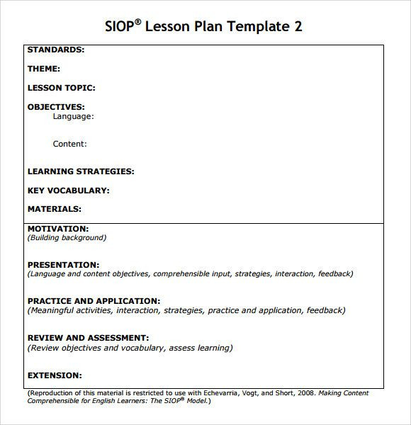 20-write-lesson-plan-template