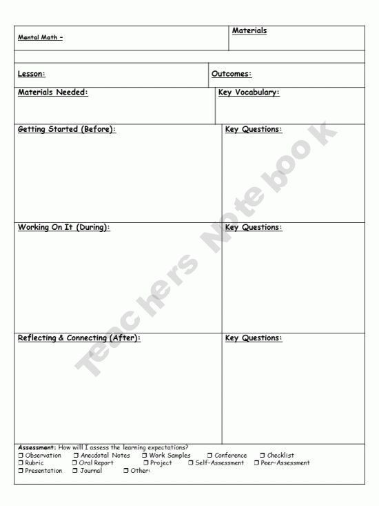 3 Part Lesson Plan Template 4 Part Lesson Plan Template Tario What S so Trendy About 4