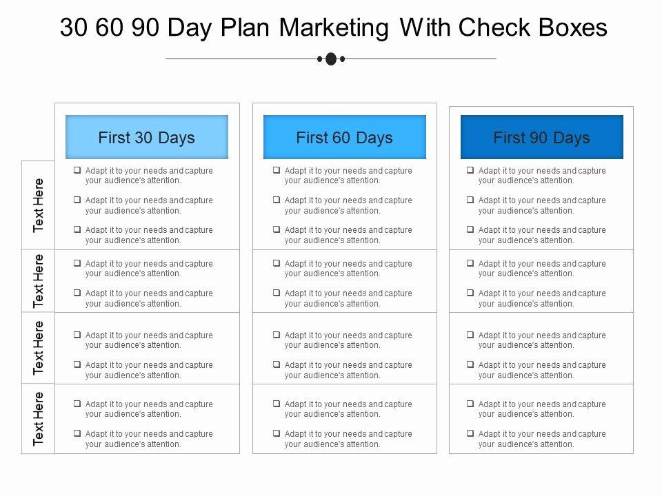 30 Day Plan Template 90 Day Boarding Plan Template Inspirational 30 60 90 Day