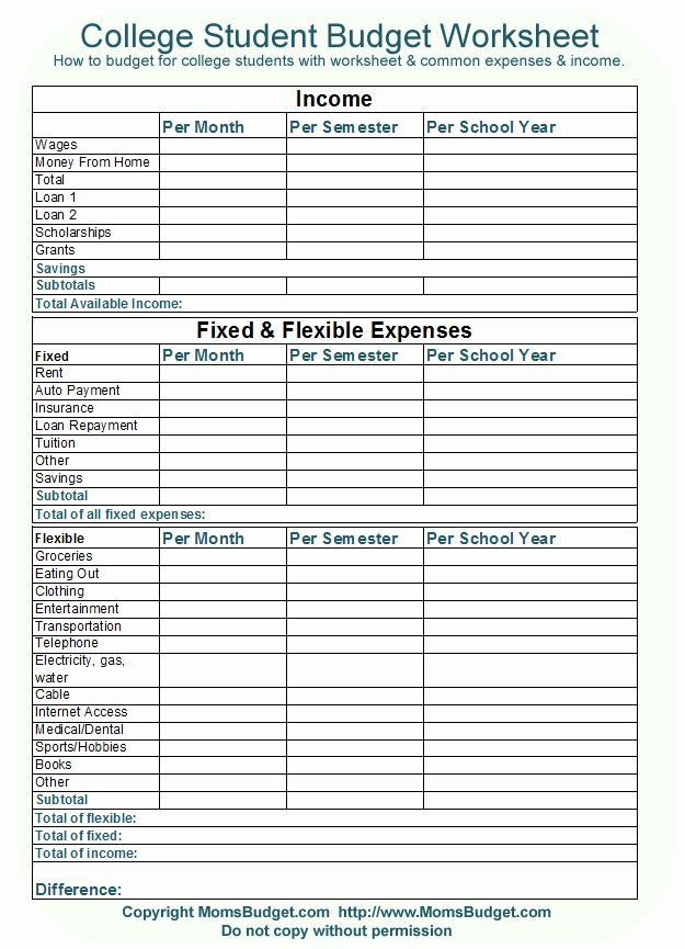 4 Year College Plan Template 4 Year College Plan Template Beautiful College Student Bud