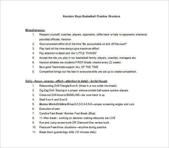 Basketball Practice Plan Template Word Basketball Practice Plan Template Word Unique Basketball