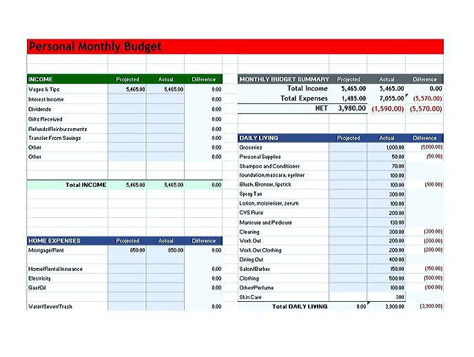 Budget Planner Template Pin On Bulletins