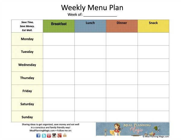 Clean Eating Meal Planner Template Pin On Cleaning and organization