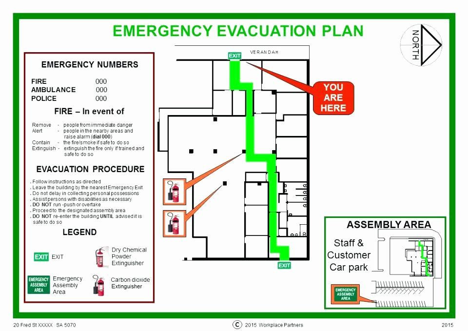 Emergency Evacuation Plan Template Free Emergency Evacuation Plan Template Free Unique Personal
