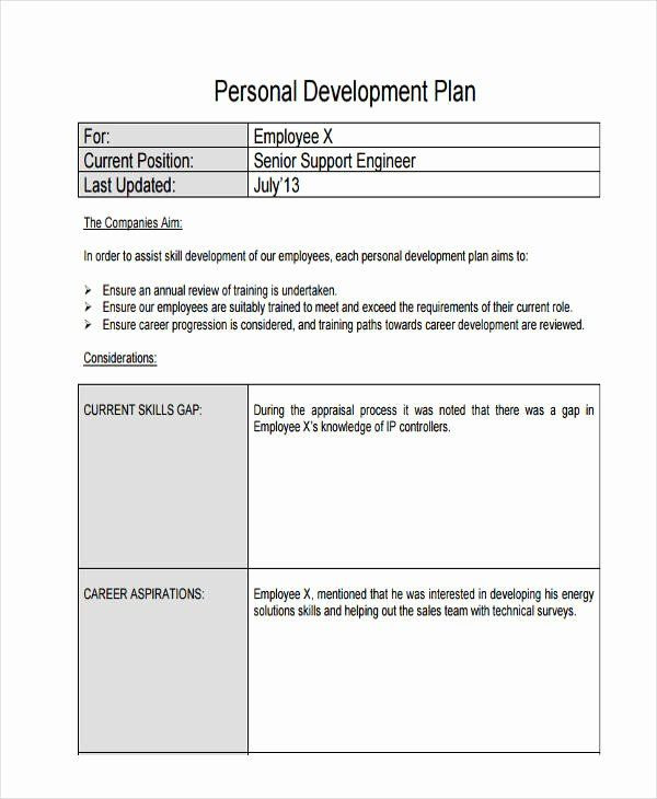 Employee Development Plan Template Excel Employee Development Plan Template Inspirational 58