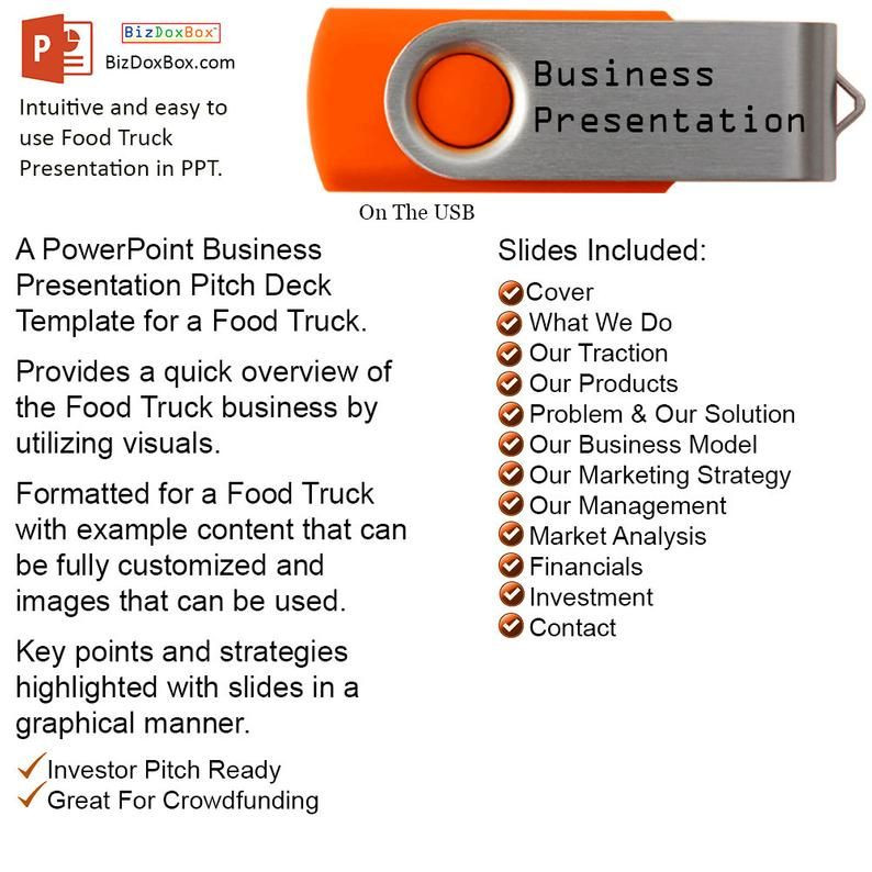 Food Truck Business Plan Template Food Truck Business Plan Template Package In 2020
